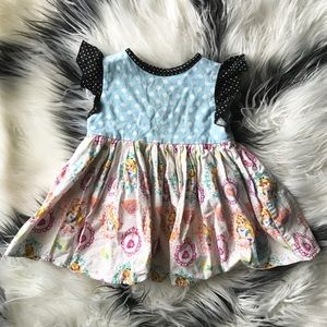 Sweet Petunia Clothing Alice in Wonderland Tunic